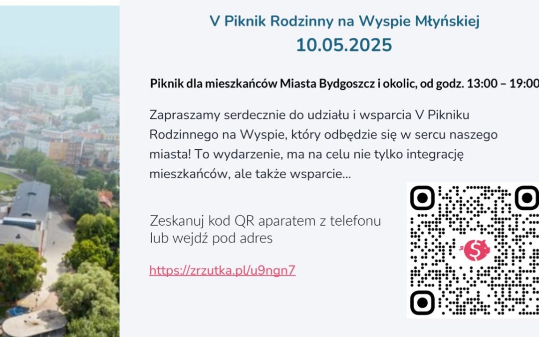 V PIKNIK RODZINNY NA WYSPIE – 10.05.2025